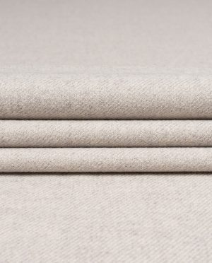 Flausz Diagonal z Wełną Jasny Beż Melanż