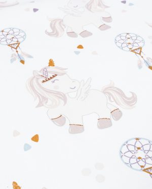 Płótno Bawełniane Wzór 19 Jednorożce