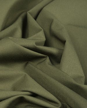 Drelich Bawełniany Ciemny Oliwkowy