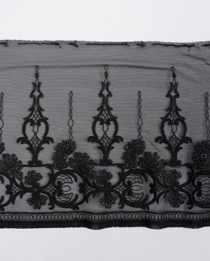 Haft Jednostronny – Borta na Elastycznym Tiulu Wzór 210 – 19 cm