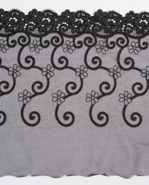 Haft Jednostronny – Borta na Sztywnym Tiulu Wzór 211 - 24 cm