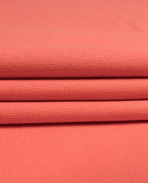 Ściągacz Bawełniany Gładki Koralowy